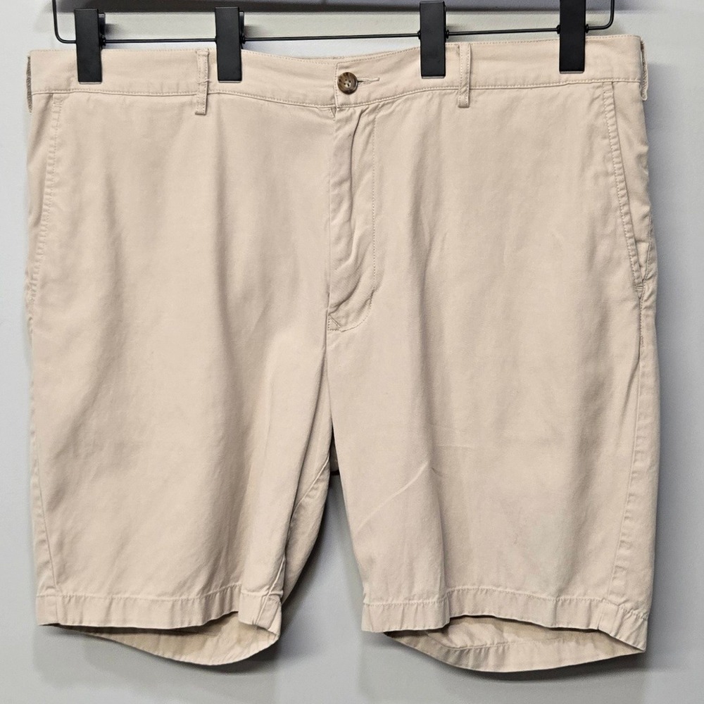 Jos A Bank Reserve Shorts Men Size 40 Khaki Lightweight‎ 9" Inseam Casual Summer